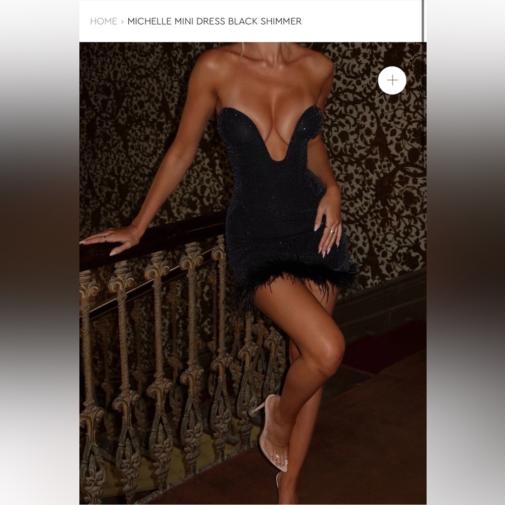 Elegant Black Mini Dress